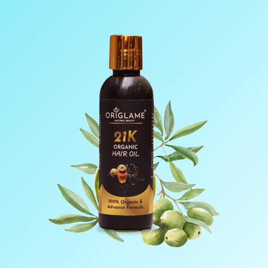 21K Organic Hair Oil - Best Hair Growth and Repair Oil in Pakistan