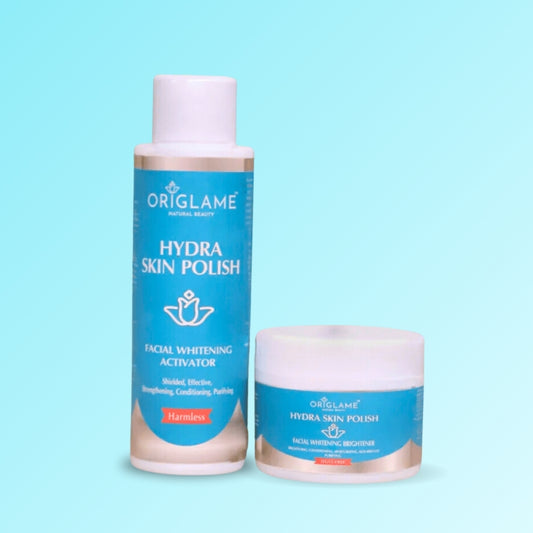 Hydra Skin Polish - Professional Skin Lightening & Brightening Parlor Pack | Best Skin Polish by Origlame